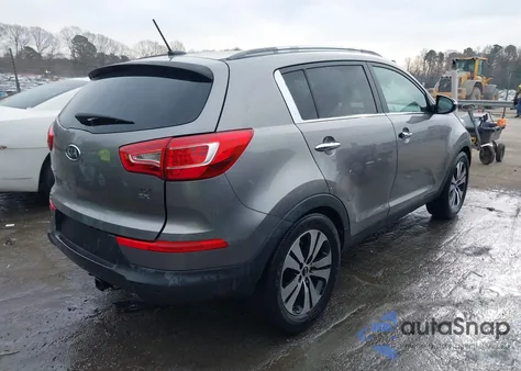 2012 Kia Sportage Ex из США, поврежденный, VIN KNDPC3A29C7340153